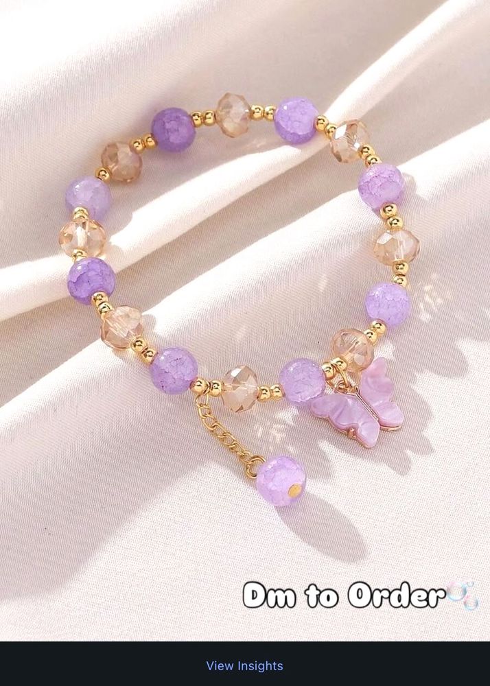 Butterfly Charm Bracelet
