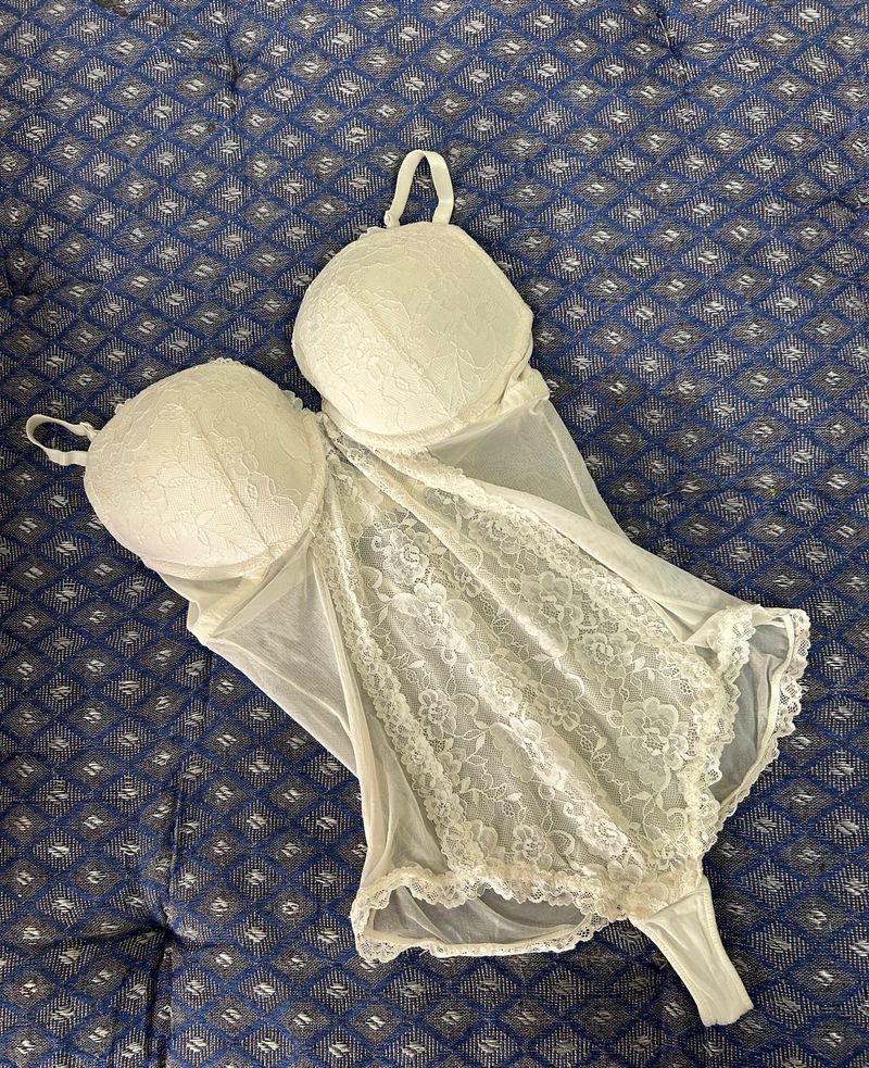 H&amp;M Corset Bodysuit