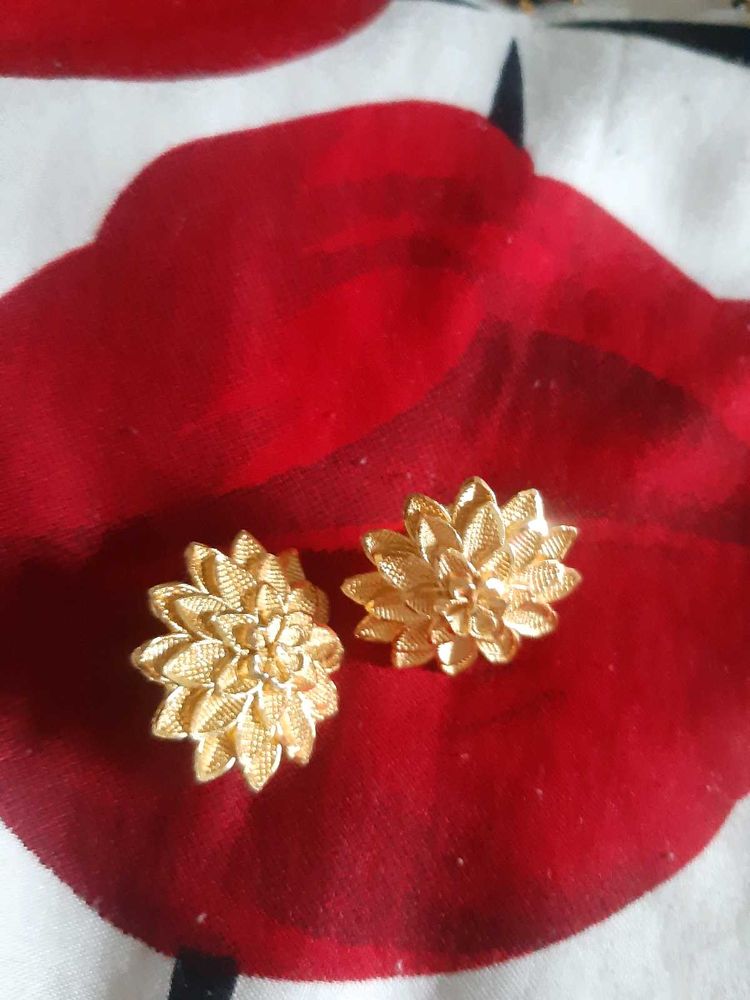 Earrings Like Gold Plated