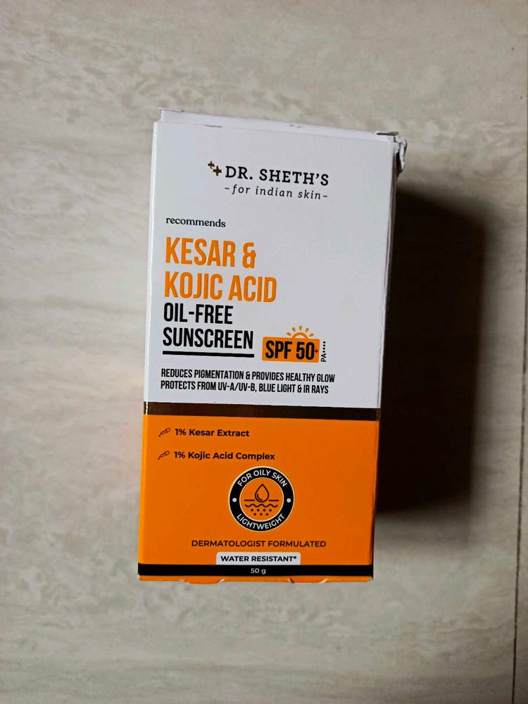 Dr. Sheth&#39;s Kesar Sunscreen