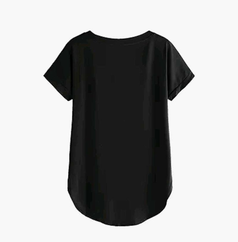 Black Regular Tshirt 🖤