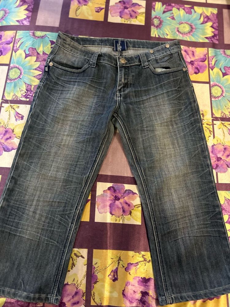 Hot Y2k Capri Denim Pants
