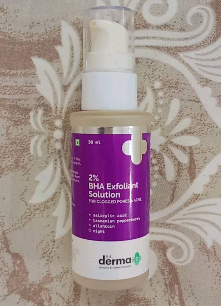 Derma Co Exfoliant Solution 2% BHA For Clogged Por