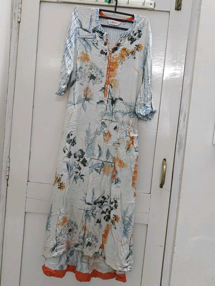 Floral Print Biba kurti