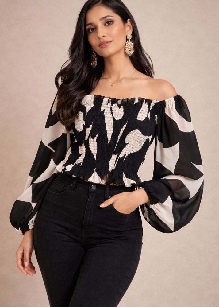 Chic Off-Shoulder Blouse