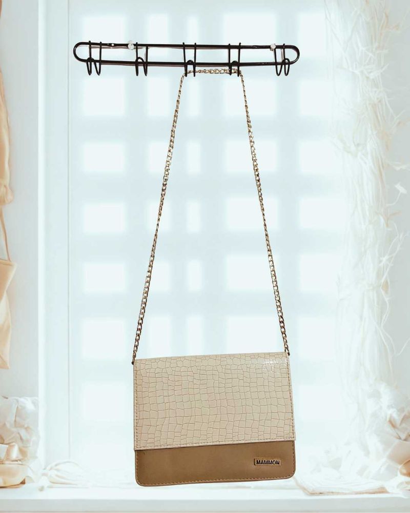 Beige Sling Bag