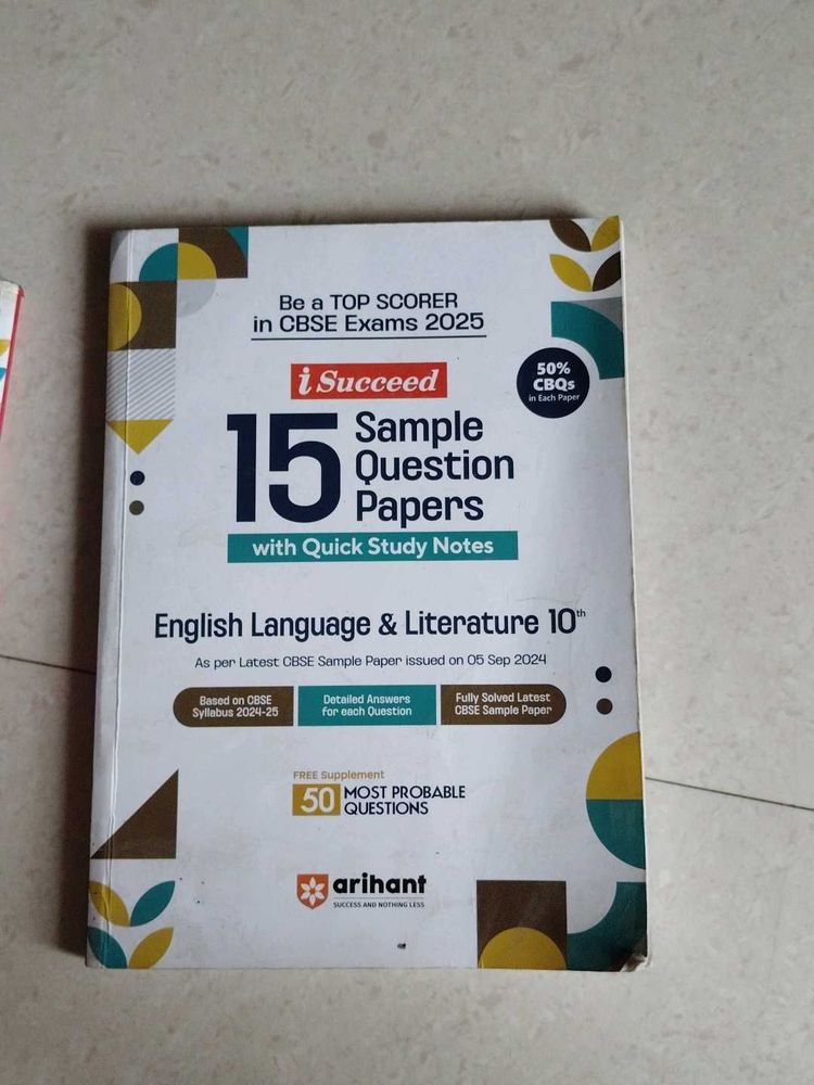 CBSE Class 10 English Sample Papers
