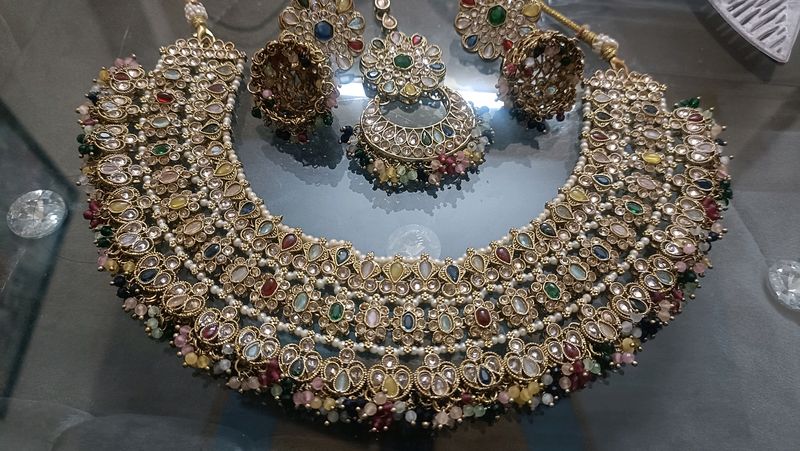 It&#39;s Multicolour Bridal Set