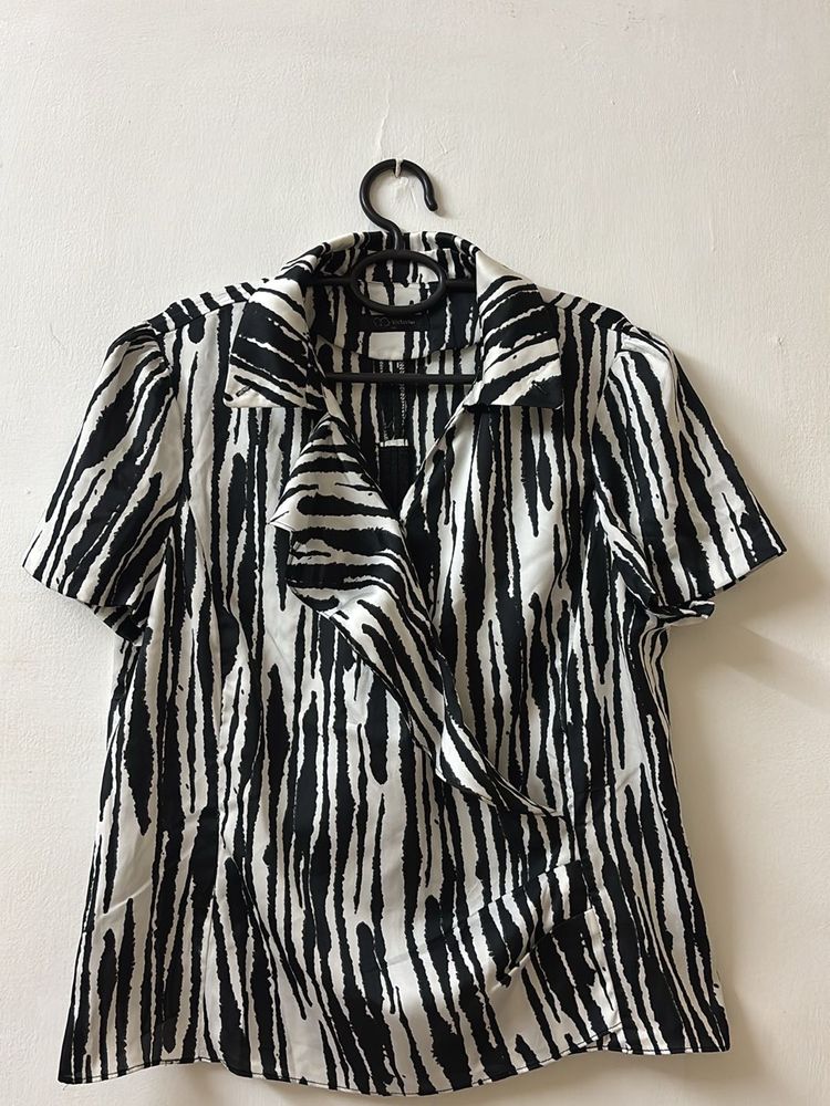 Zebra Print Party wear Top