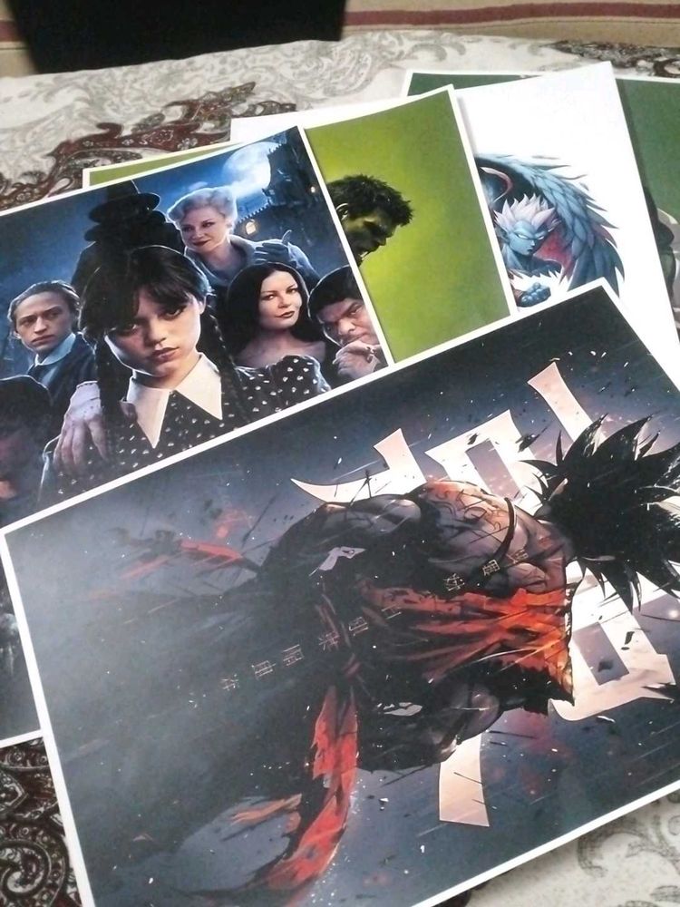 5 combo A4 Poster