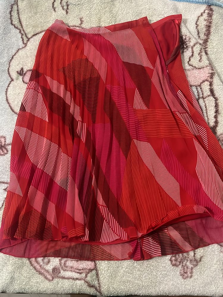 Girls Casual Skirt Red