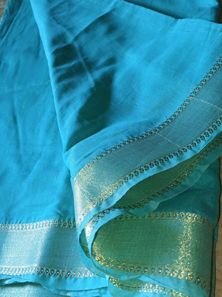 Elegant Green Saree