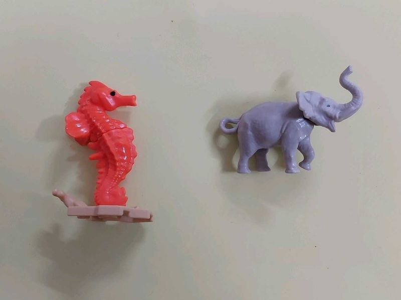 Sea Horse And Elephant Action Figure