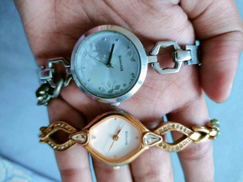 Elegant Sonata Women&#39;s Wristwatches (Set of 2)