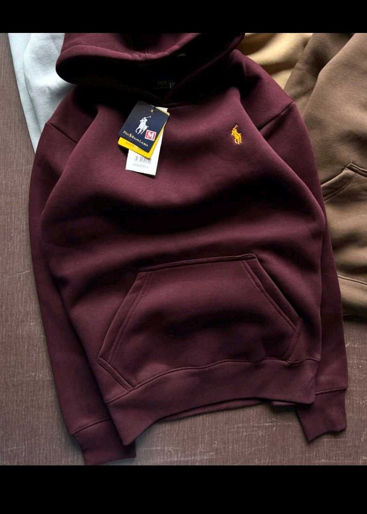 Polo Ralph Lauren Burgundy Hoodie