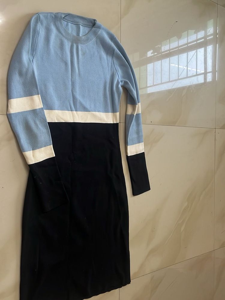 Color Block Mini Dress