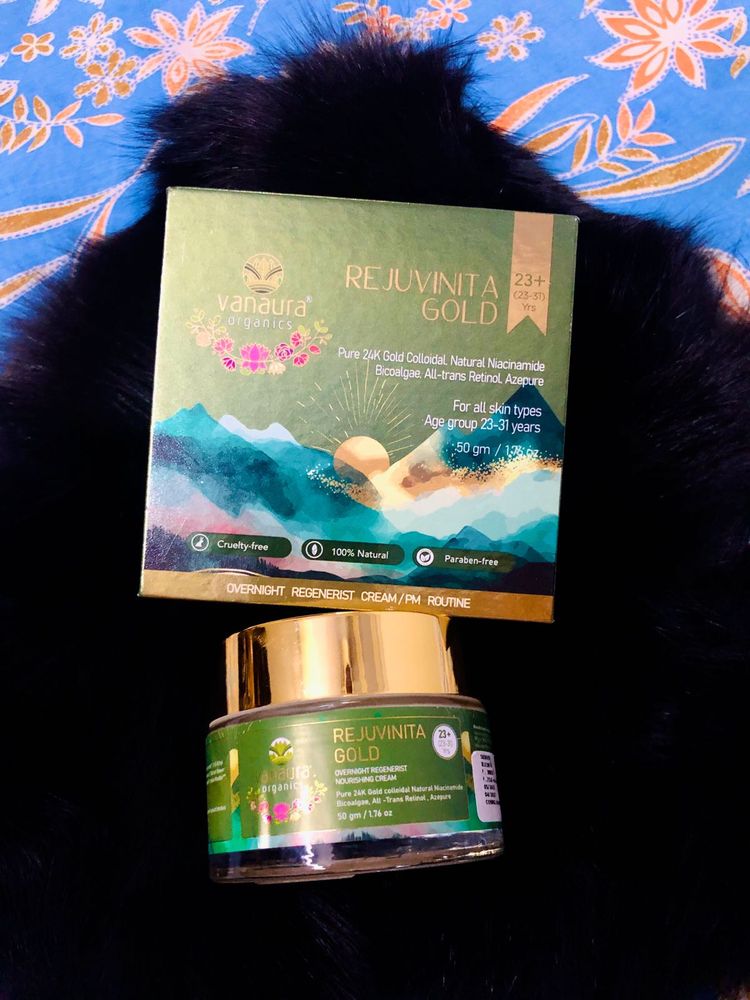 Vanuara Organics Rejuvineta Gold Night Cream