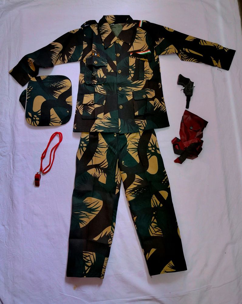 Army Kids Costume Wear