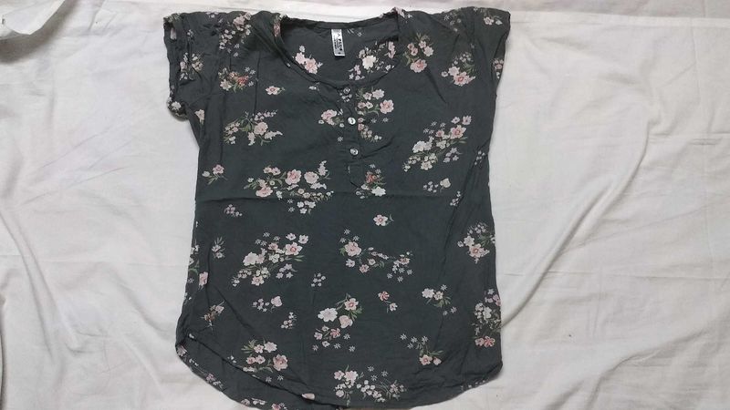 Floral Print Top