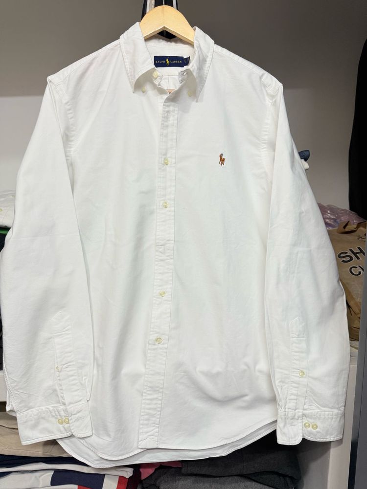 Ralph Lauren Old Money White Oxford Shirt