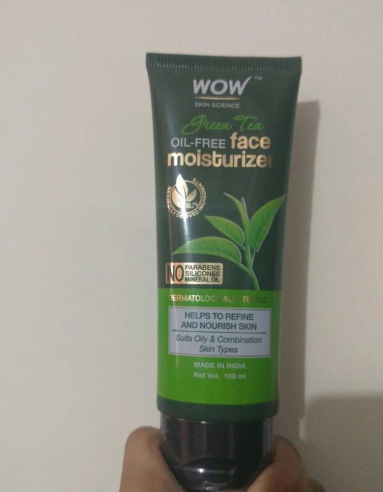 WOW Green Tea Face Moisturizer