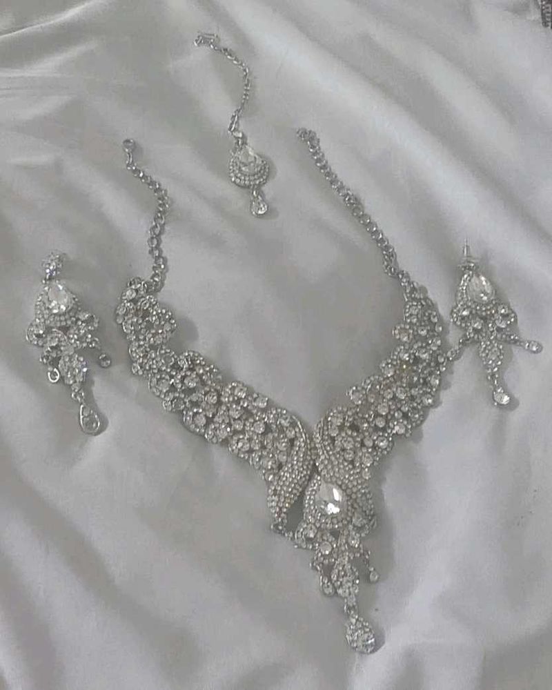 Bridal Diomand Necklace SET