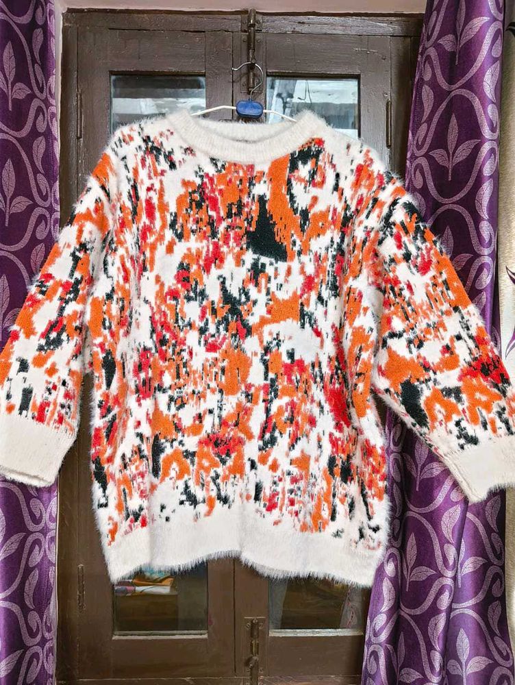 Colorful Patterned Sweater