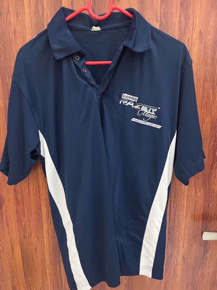 Men&#39;s Blue Polo Shirt