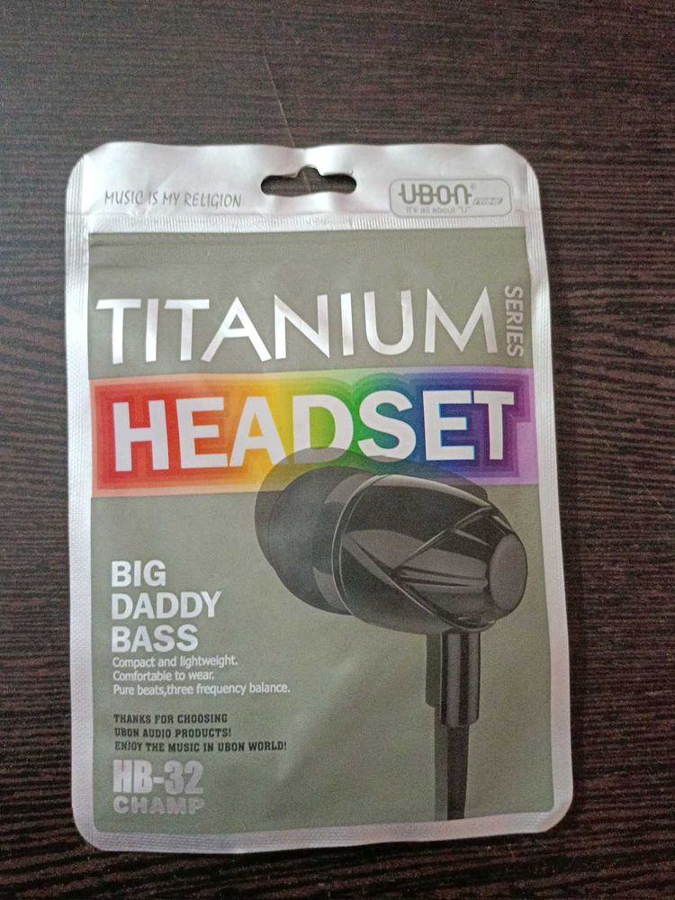 UBON Titanium Series HB-32 Champ Headset