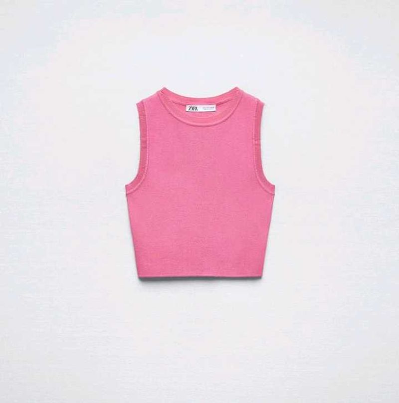 ZARA PINK Tank top