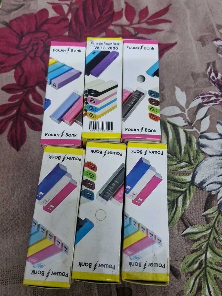 6 Pcs Power Bank