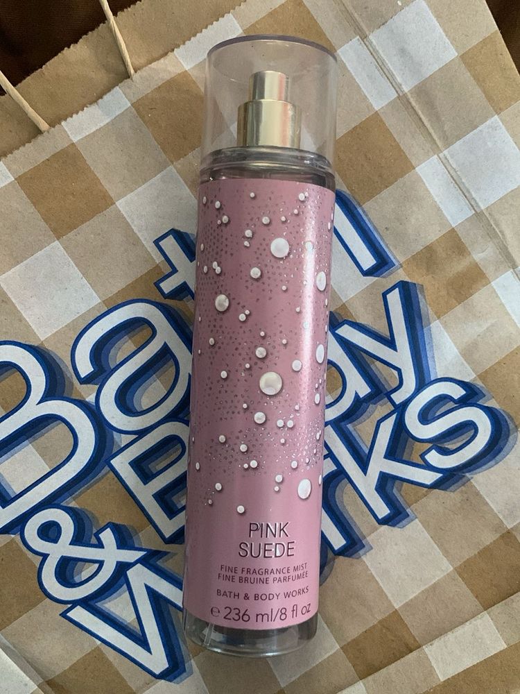 Pink Suide Bath &amp; Body Works Mist
