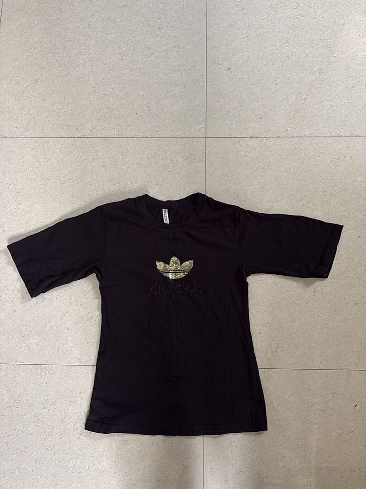 Adidas Black Tee
