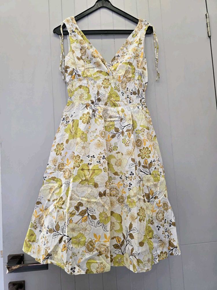 Floral Tie-Strap Sundress