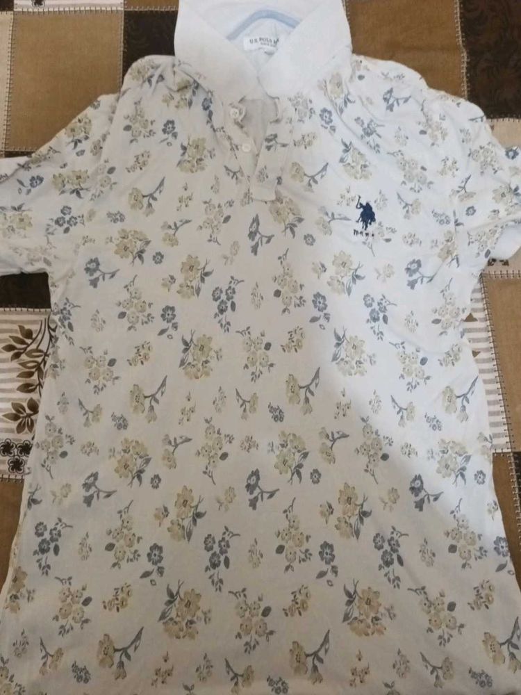 Floral Polo Shirt