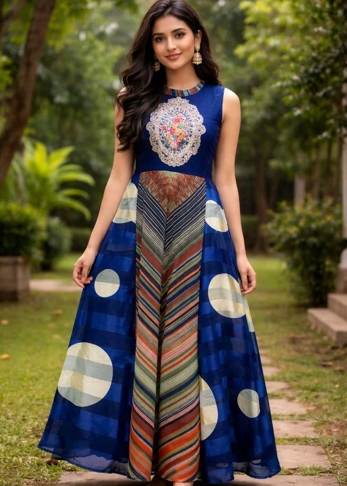 Unique Multicolor Dress