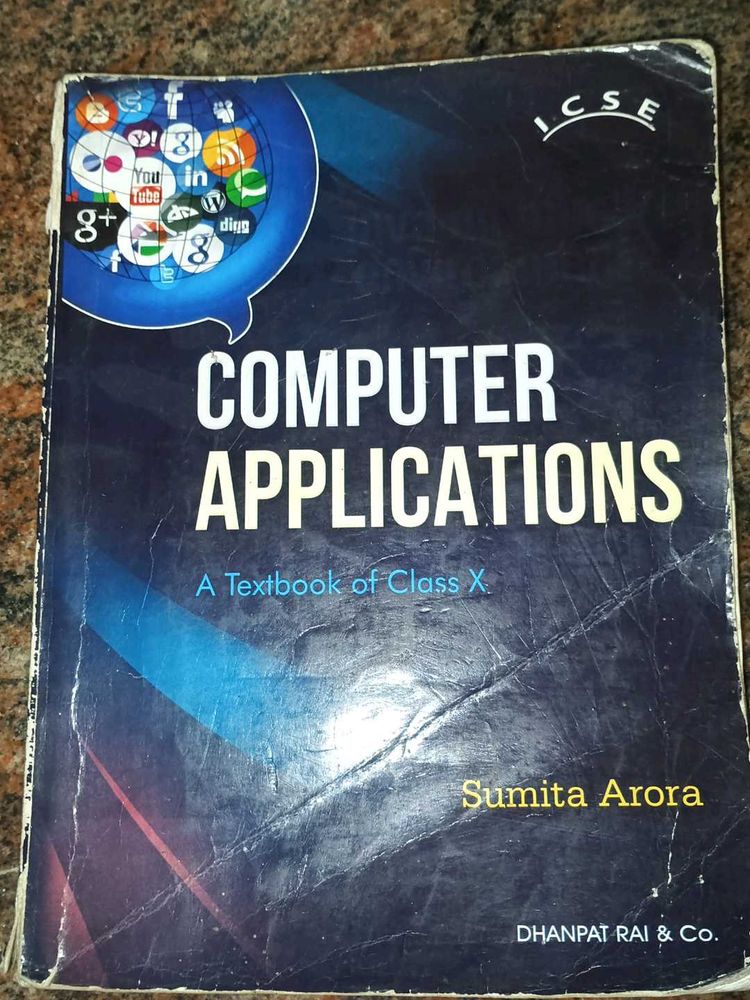 Computer Application Book For 10th Icse Students