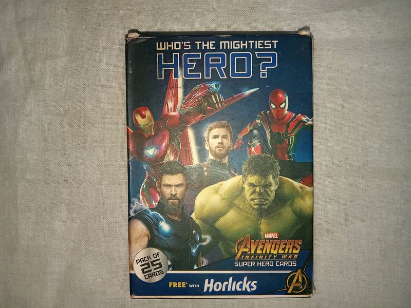 Avengers Infinity War Super Heros Cards