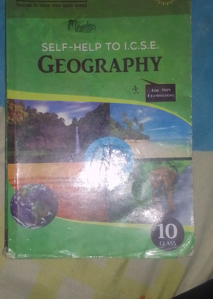 Self Help To Icse Geography Class 10