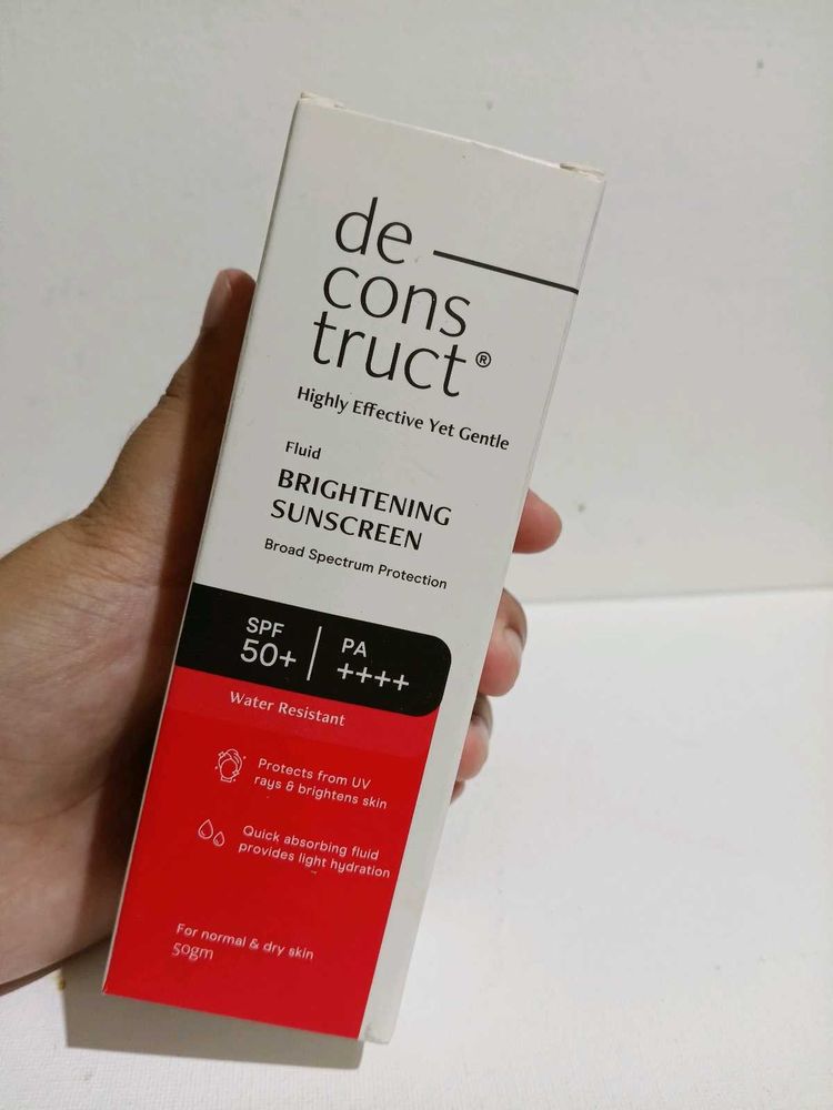Deconstruct Brightening Sunscreen