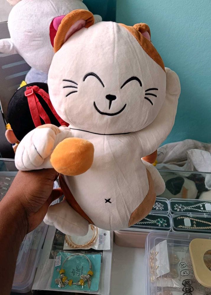 Lucky Cat Plush Toy