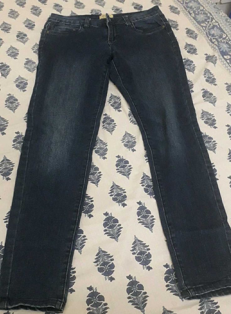 Dark Wash Denim Jeans