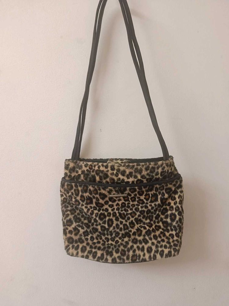 Leopard Print Handbag