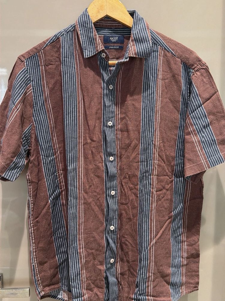 Striped Arrow Casual Shirt