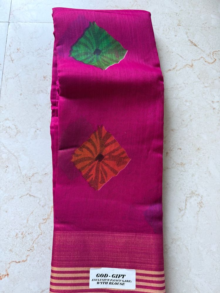 Unused Kota Cotton Saree