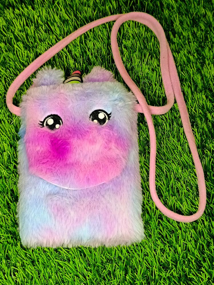 Unicorn Fur Sling Bag New💕