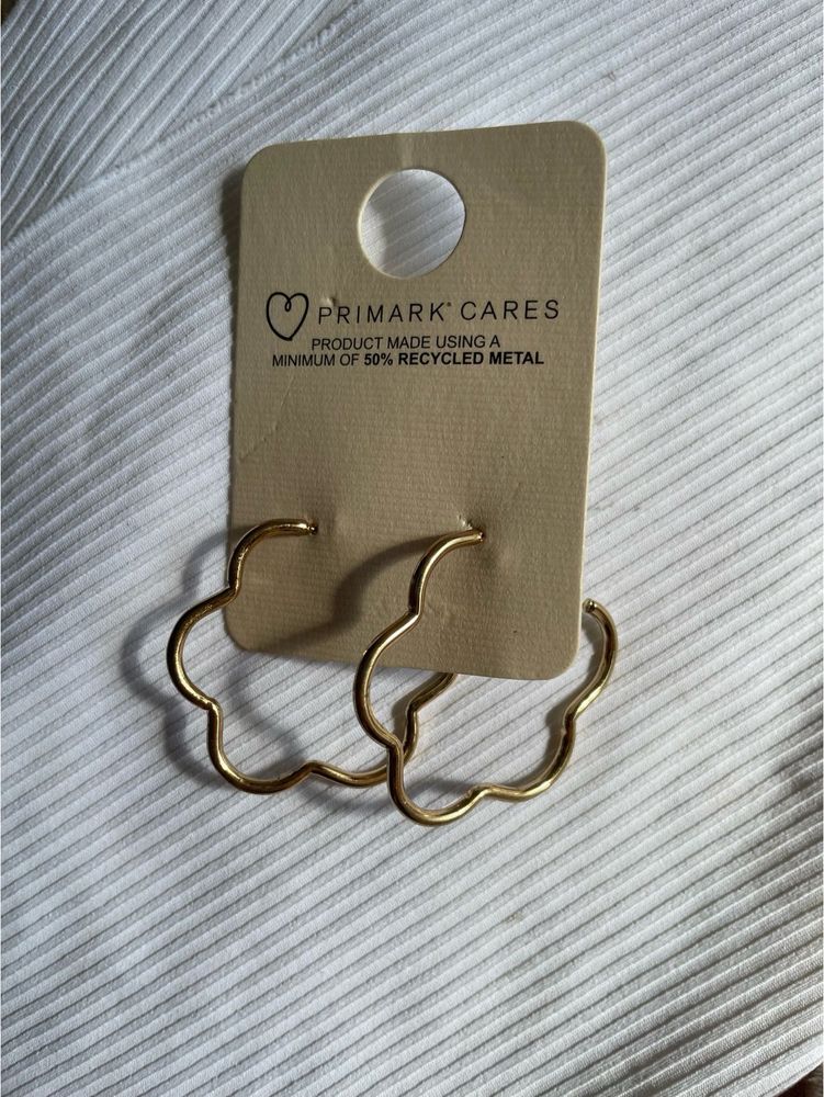 Primark Gold Cloud Earrings