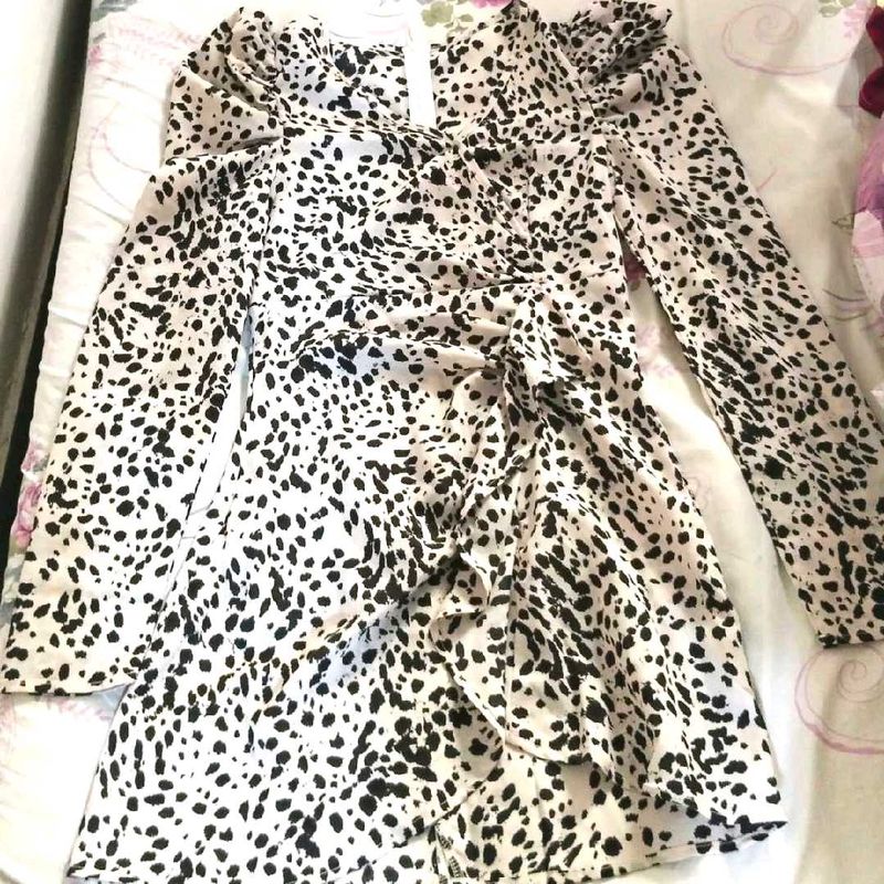 LEOPARD PRINT DRESS FOR WOMEN