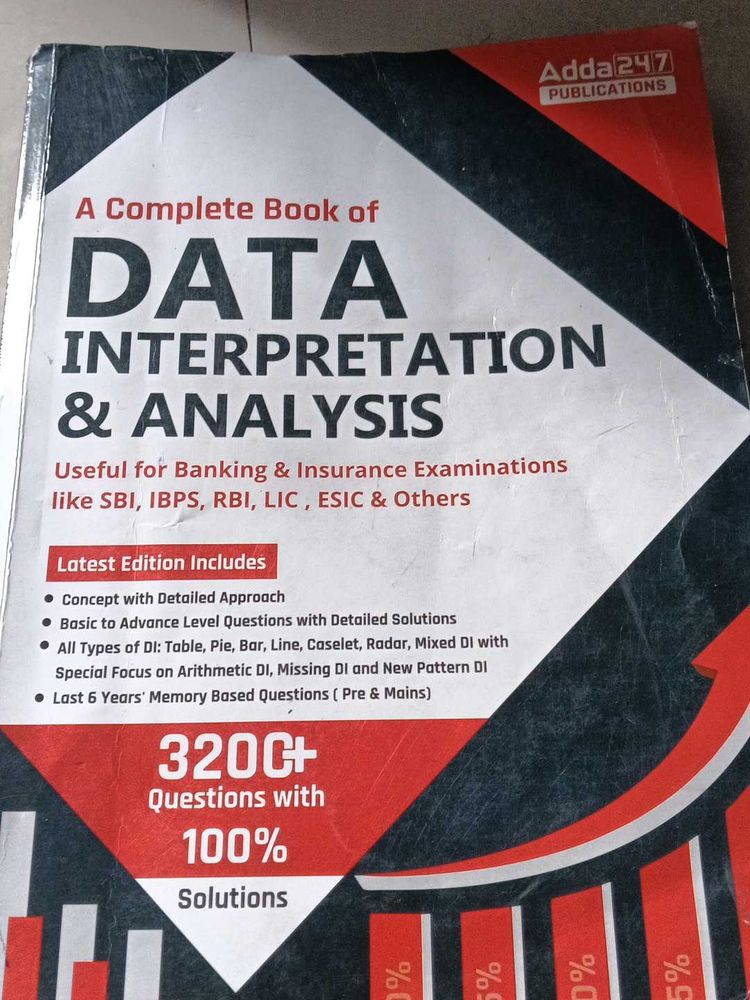 A complete Book Of Data Interpretation For Bank Ex