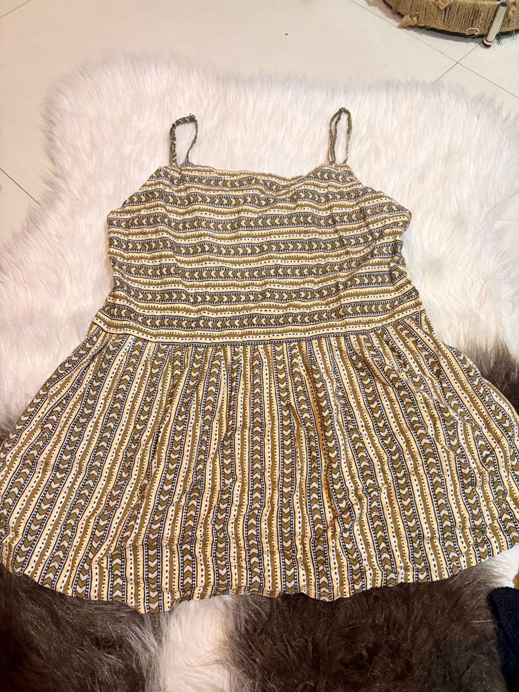 Cute Patterned Short Kurti